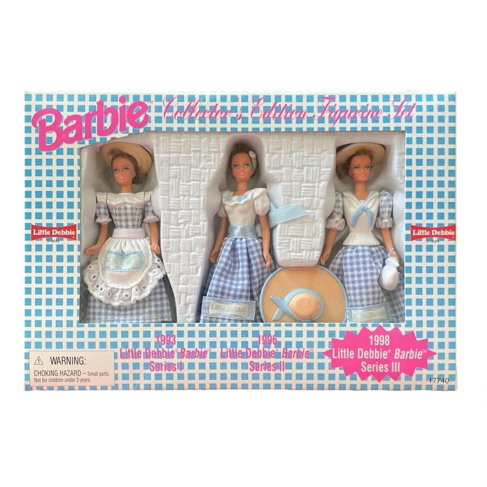 Barbie Little Debbie Collector Edition Figurine Set‎